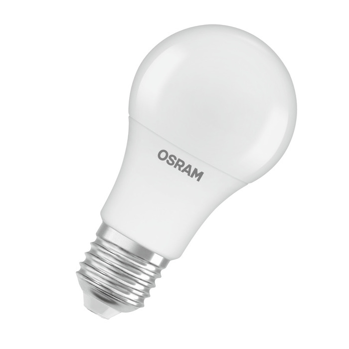 Osram LED-pære STD matt E27 4,9 W 3-pk.